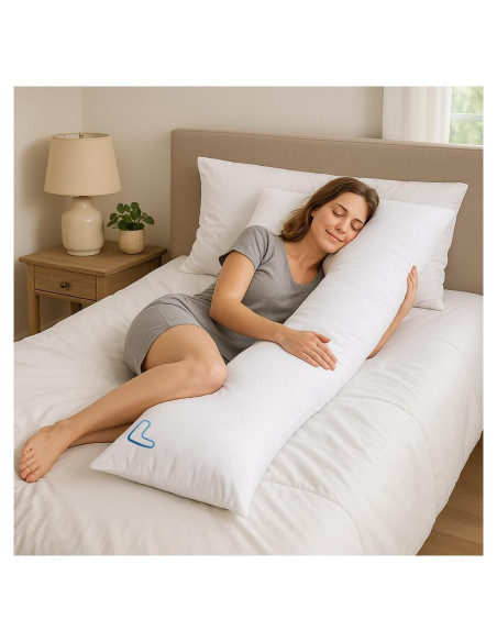 Almohada Corporal Ergonómica snuggL Grande para Embarazo