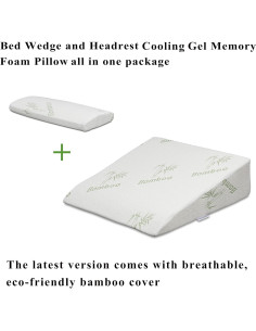 Cojín en Cuña InteVision Espuma Viscoelástica 65x63.5x19cm 2