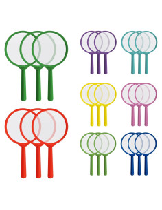 24 Lentes de Aumento Coloridos IRCHLYN 5X para Niños