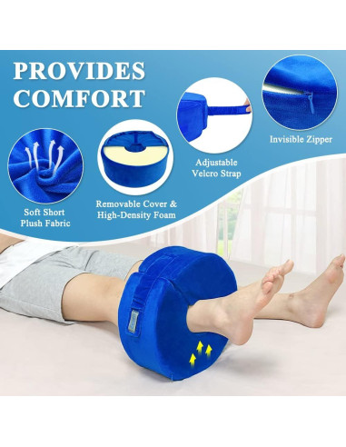 Almohada de Elevación de Pierna Zelen - Soporte Post Cirugía 28x28 cm