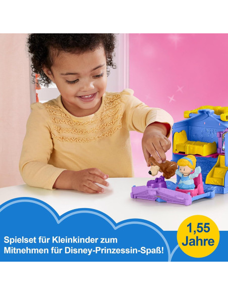 Juego Portátil Fisher-Price Little People Cenicienta 0,45 kg