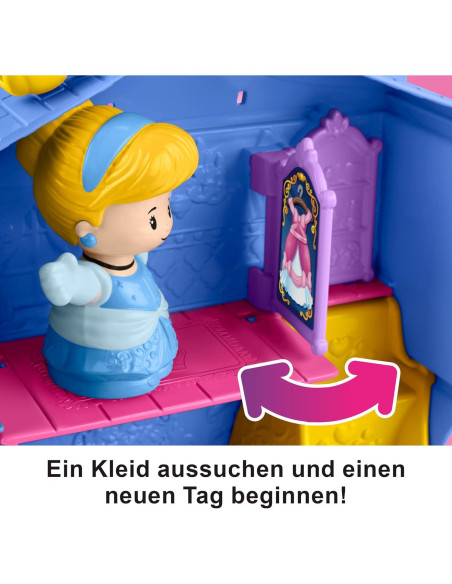 Juego Portátil Fisher-Price Little People Cenicienta 0,45 kg