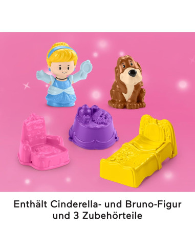 Juego Portátil Fisher-Price Little People Cenicienta 0,45 kg