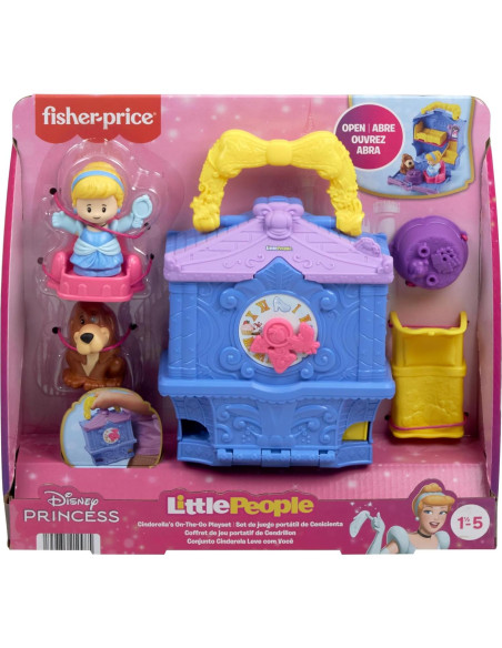 Juego Portátil Fisher-Price Little People Cenicienta 0,45 kg