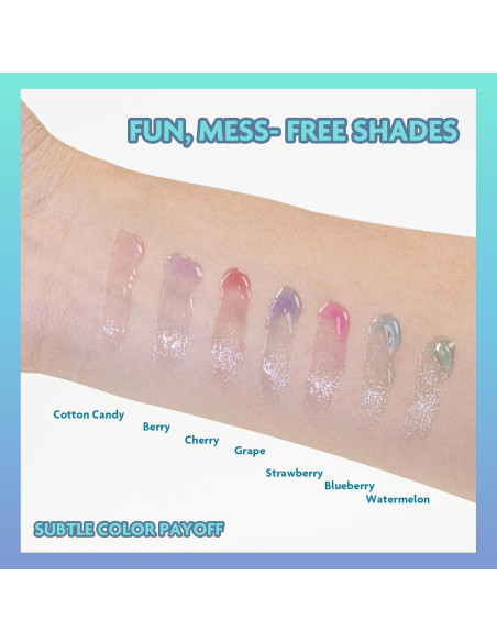 Set de 7 Brillos Labiales Moana Townley Girl 20x14cm