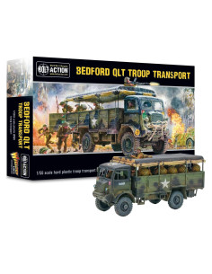 Camión Bedford QLT Warlord Games 1:56 Miniatura Sin Pintar