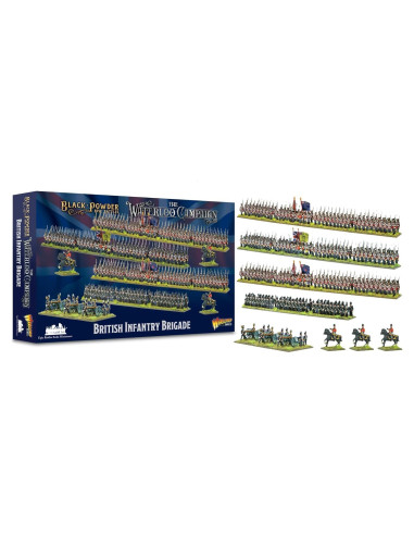Miniaturas Warlord Games Brigada Infantería Británica 28mm