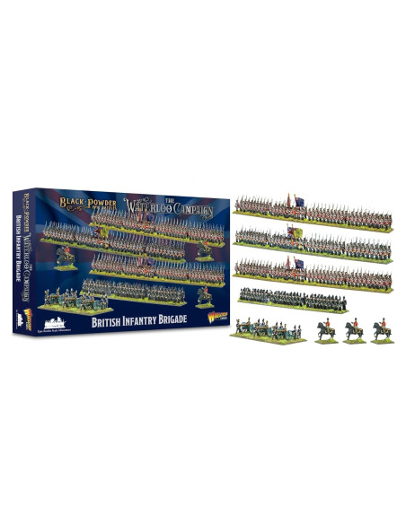 Miniaturas Warlord Games Brigada Infantería Británica 28mm