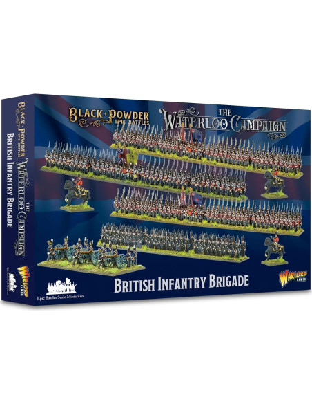 Miniaturas Warlord Games Brigada Infantería Británica 28mm