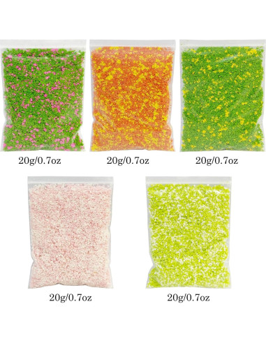 Polvo de Árbol Cayway 100g 5 Colores para Modelismo DIY