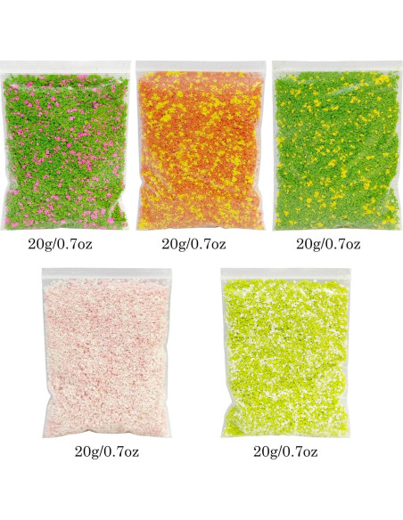 Polvo de Árbol Cayway 100g 5 Colores para Modelismo DIY