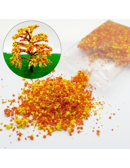 Polvo de Árbol Cayway 100g 5 Colores para Modelismo DIY