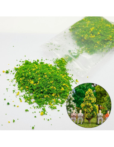 Polvo de Árbol Cayway 100g 5 Colores para Modelismo DIY