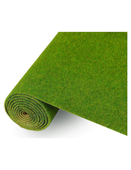 Alfombra Césped Artificial Evemodel 40x100cm Verde Decoración