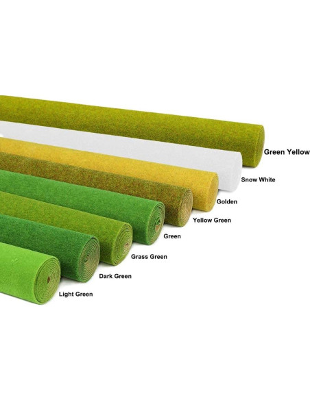 Alfombra Césped Artificial Evemodel 40x100cm Verde Decoración