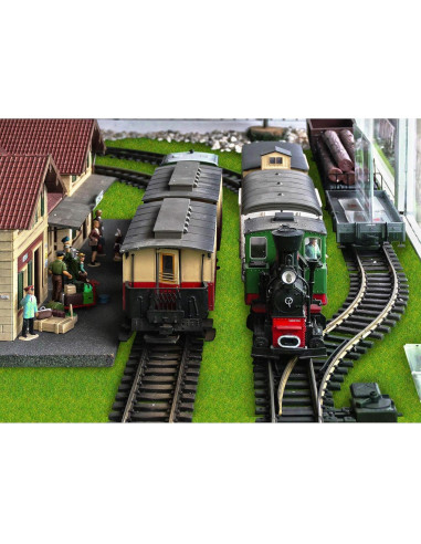 Alfombra de Césped Artificial EVEMODEL 100x250cm para Dioramas