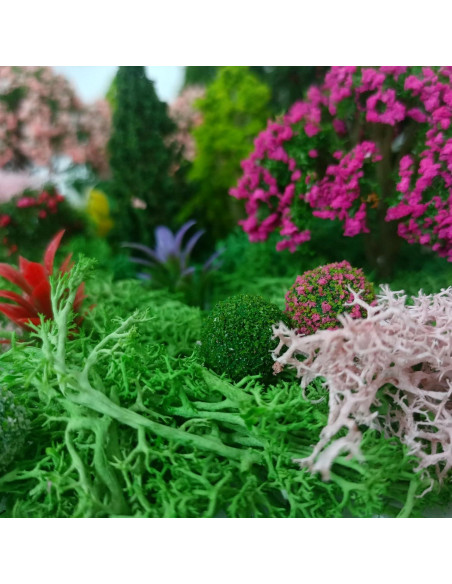 Árboles de Modelo Mixto QuarenDen 37 Piezas Decoración Verde