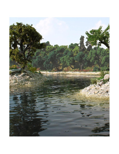 Agua Realista Azul Woodland Scenics 56.7 g para Dioramas