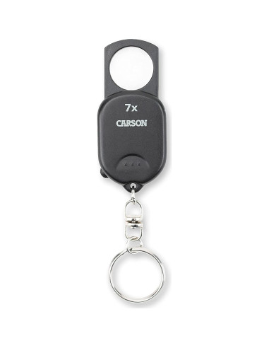 Lupa de Llave Carson GN-70 7x Plegable Ultra Compacta