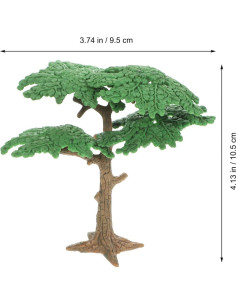 Árboles Falsos Miniatura NUOBESTY 3pcs para Diorama 2