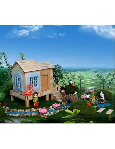 Árboles de Escenografía para Trenes NW - 100pcs Bambú 8-15cm 2