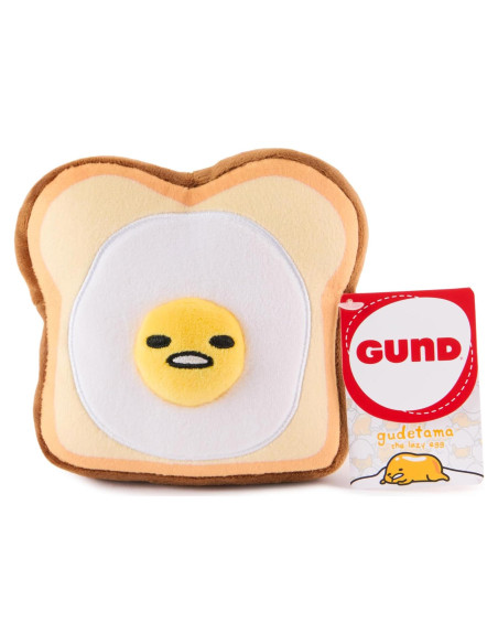 Peluche Gudetama GUND 12.7 cm Tostada de Huevo Kawaii Peluche Gudetama GUND 12.7 cm Tostada de Huevo Kawaii