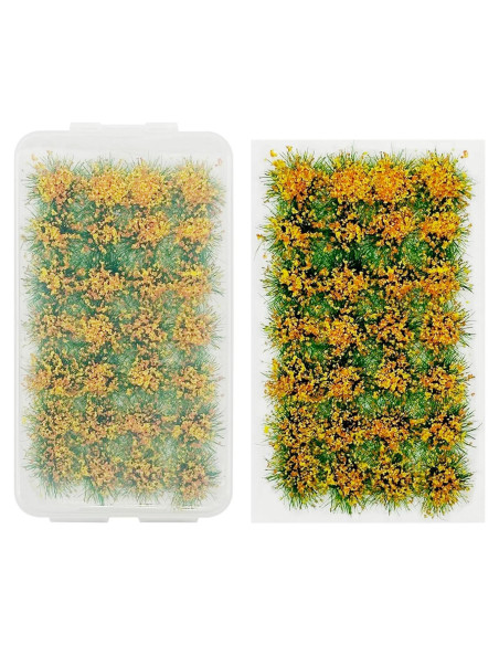 Grupo de Flores Estáticas Cayway 28 PCS Naranja 11 mm