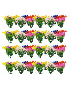 Woohome Kit 50 Racimos de Flores 5 cm para Paisajismo