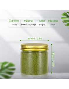 Polvo de Terreno de Hierba Modelo CoCud 185ml Verde/Amarillo 2