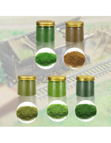 Polvo de Terreno de Hierba Modelo CoCud 185ml Verde/Amarillo