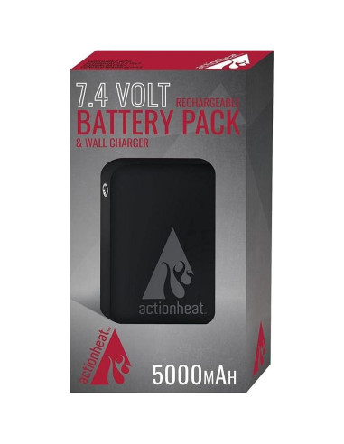 Kit de Batería Recargable 5000mAh 7V ActionHeat AH-7V-5000-KIT