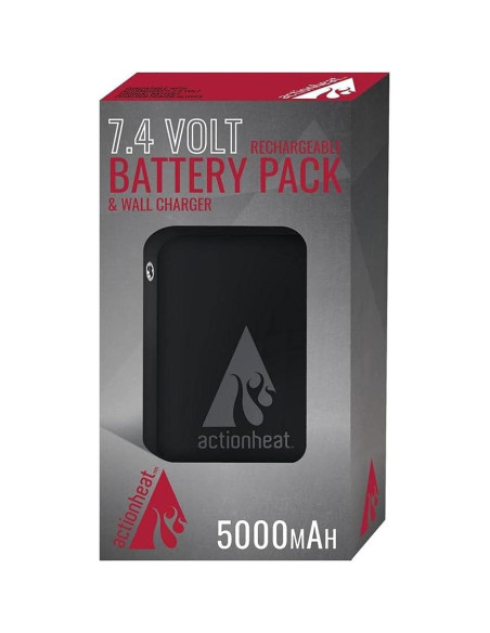 Kit de Batería Recargable 5000mAh 7V ActionHeat AH-7V-5000-KIT