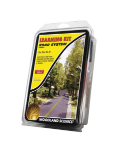 Kit de Aprendizaje Sistema Vial Woodland Scenics 7,62x121,92cm