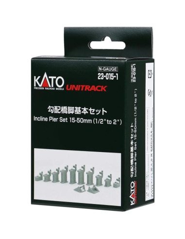 Conjunto Básico de Patas de Puente KATO 23-015-1 Escala N