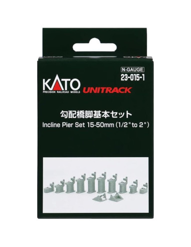 Conjunto Básico de Patas de Puente KATO 23-015-1 Escala N