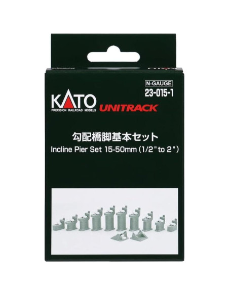 Conjunto Básico de Patas de Puente KATO 23-015-1 Escala N
