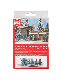 Kit de Escenografía Árboles de Navidad Busch HO 1182