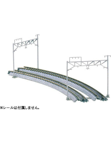 Poste Doble Vía Kato 23-060-1 para Modelos de Ferrocarril