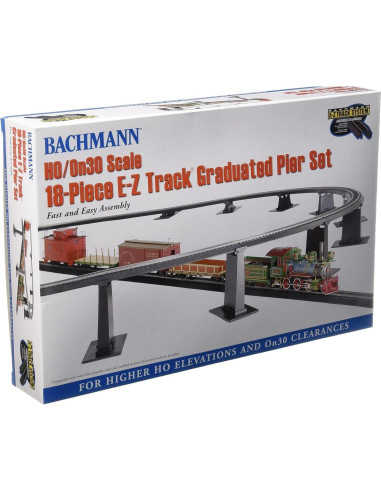 Set de Pilares Graduados Bachmann E-Z Track 18 Piezas