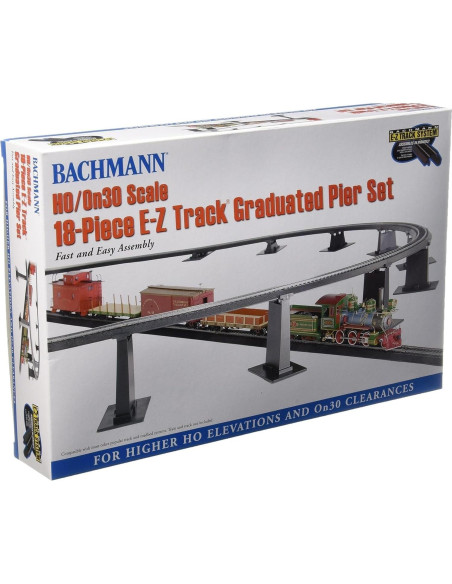 Set de Pilares Graduados Bachmann E-Z Track 18 Piezas