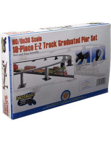 Set de Pilares Graduados Bachmann E-Z Track 18 Piezas