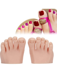 Modelo de Pie Falso de Silicona Fabater para Manicura 2