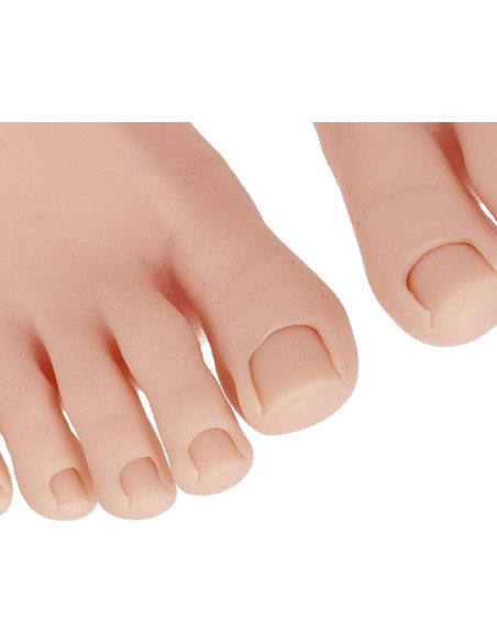 Modelo de Pie Falso de Silicona Fabater para Manicura