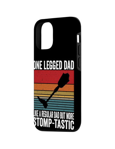 Funda Prostética para Pierna iPhone 12/12 Pro - Diseño Biónico