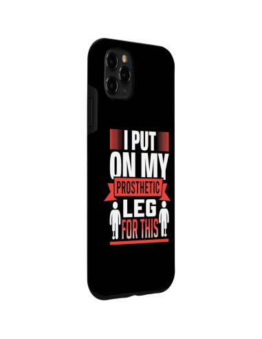 Funda para Pierna Prostética iPhone 11 Pro Max - Humor
