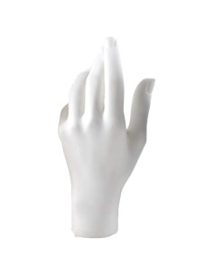 Maniquí de Mano Femenina KODORIA para Joyería - Blanco 20 cm