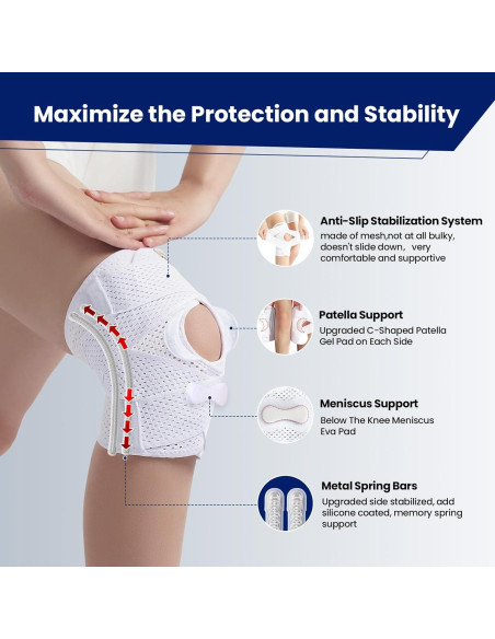 Férula Rodilla JOMVD Ajustable Transpirable Menisco