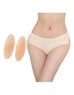 Almohadillas de Silicona para Caderas y Glúteos Beige