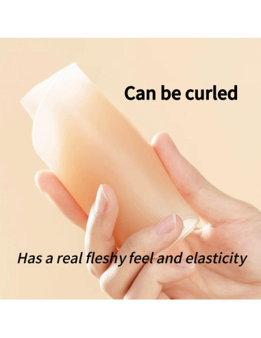 Almohadillas de Silicona para Caderas y Glúteos Beige