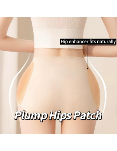 Almohadillas de Silicona para Caderas y Glúteos Beige